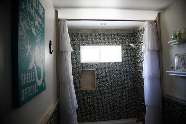 Tile Shower Walls Bathroom Remodel